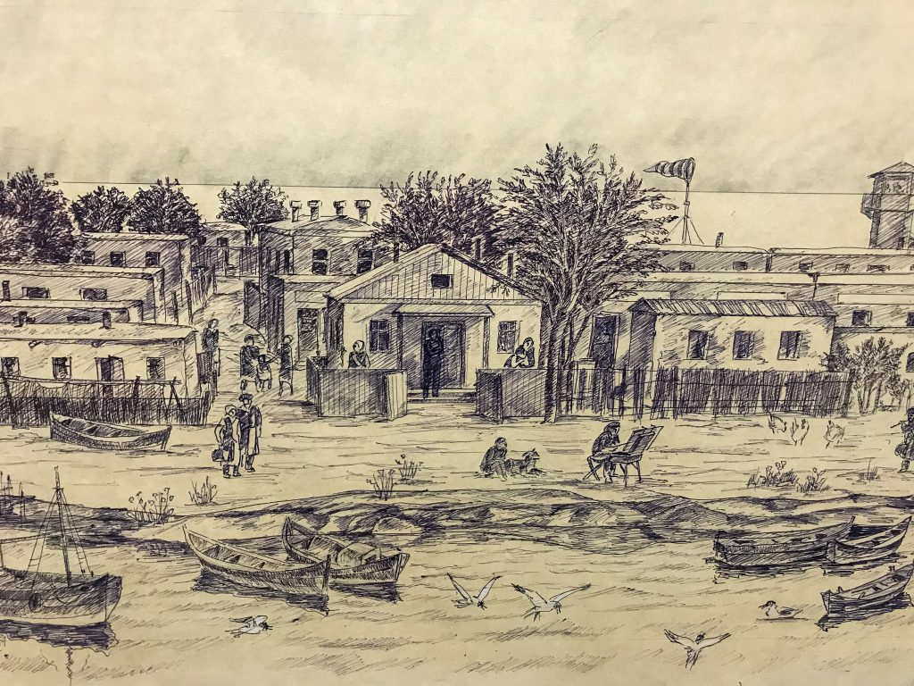 Munyak, once a prosperous fishing port